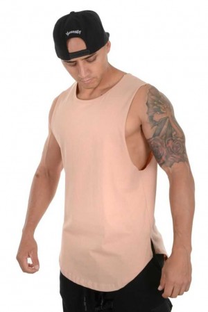 Salmon YoungLa 308 Muscle Tanks | 1729-MKIYD