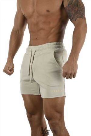 Sand Wash YoungLa 103 Shorts Pigment Washed | 6823-TEAFB