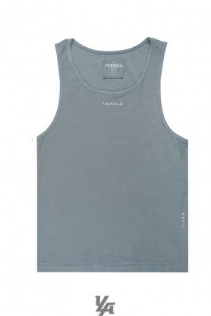 Sky Blue Wash YoungLa 325 Marine Slub Tanks | 8165-EPGFN