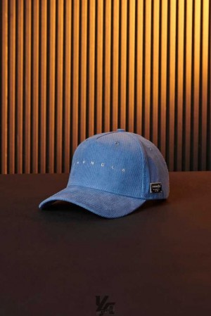 Sky Blue YoungLa 925 - Corduroy Hats | 2860-SFAOV