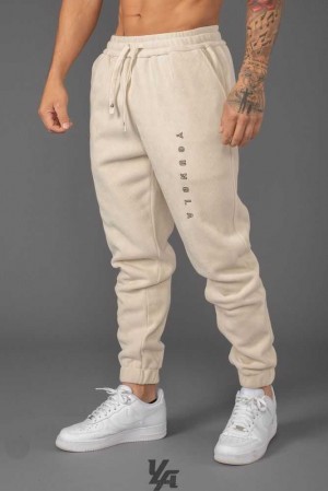 Tan YoungLa 244 Aspen Joggers | 8934-JHKEP