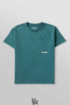 Teal Wash YoungLa 478 - Infinity Tees | 3761-GQENJ