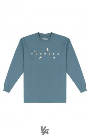 Teal YoungLa 811 Liberty Long Sleeves | 3824-XZGVI