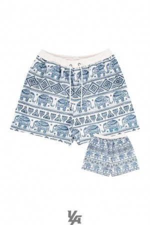 Tribal Elephants YoungLa 150 After Party Shorts | 7154-XQNZC