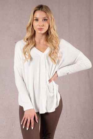 Vanilla Cream YoungLa W415 Café Cardigan | 2594-MGCXY