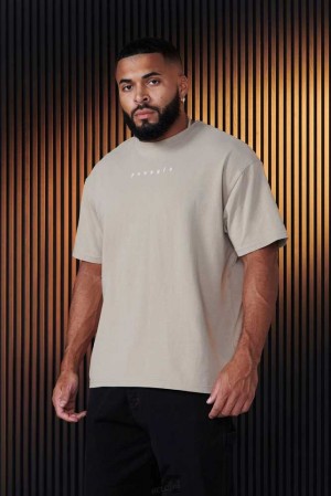 Weathered Teak YoungLa 481 - Blackletter Tees | 9580-DUILO