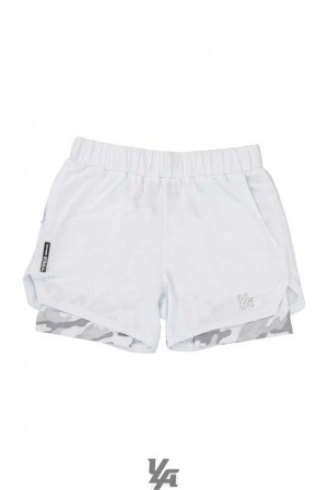 White/White Camo YoungLa 105 Compression Shorts 2.0 | 5326-PEIGX