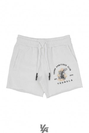 White YoungLa 111 Dedication Short Shorts | 1478-SVFID