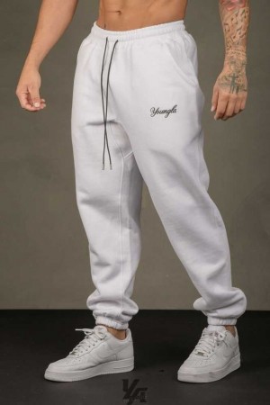 White YoungLa 211 For Him Joggers | 5972-APCHB