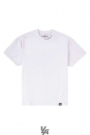 White YoungLa 429 Trademark Tees | 5970-MGHQS