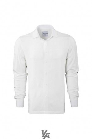 White YoungLa 804 Scarface Viscose Shirts | 9361-HSWEF