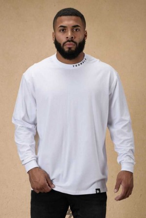 White YoungLa 810 Trademark Longsleeves | 9058-NMCVX