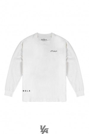 White YoungLa 812 Signature Long Sleeves | 5068-BCSMH