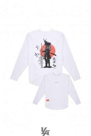 White YoungLa 822 Bushido Longsleeves | 5792-RSTJQ