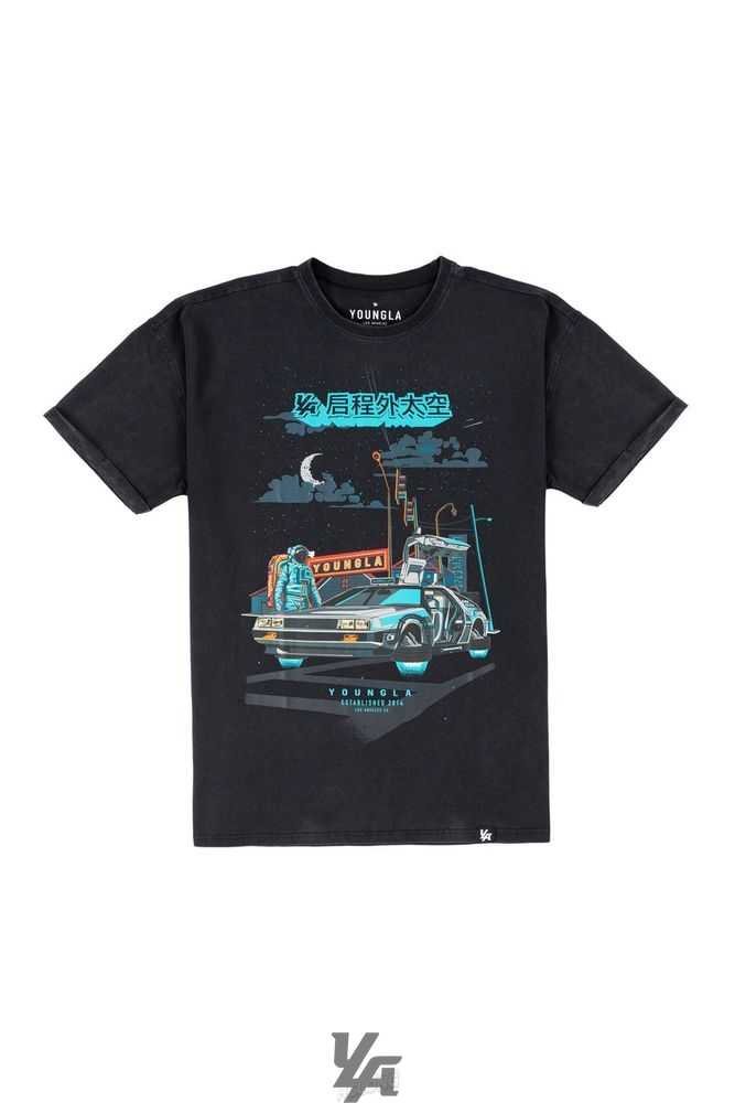 Back to the Moon YoungLa 438 Motion Picture Tees | 4872-YVOEJ