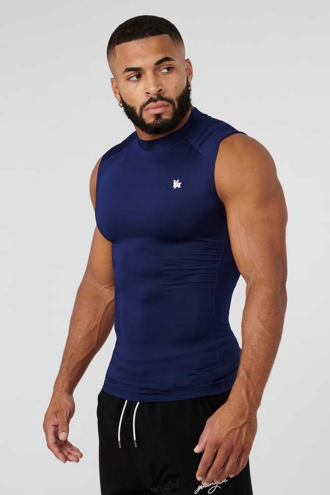 Beacon Blue YoungLa 315 - Stealth Compression Cut-Offs | 0478-ASTYF