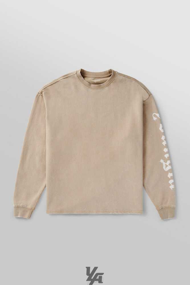 Beige Wash YoungLa 8028 - Chrome Longsleeves | 9120-PMJLY