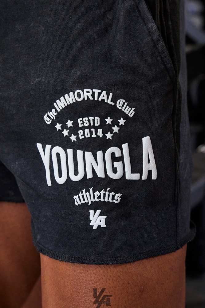 Black Wash YoungLa 152 - Immortal Shorts | 2479-WNKAS