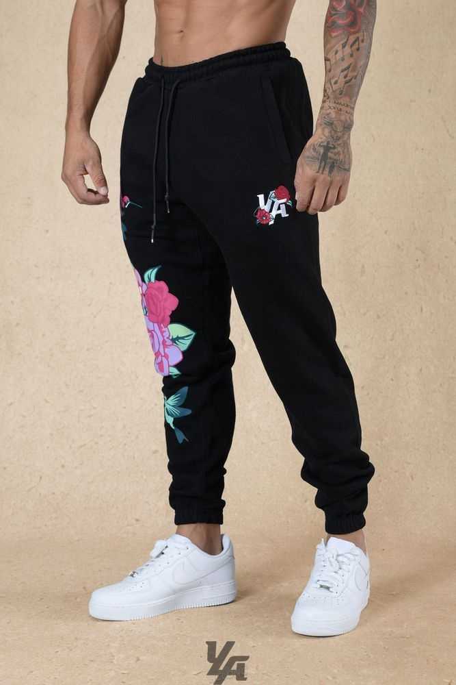 Black YoungLa 203 Zen Joggers | 3427-WUKZX