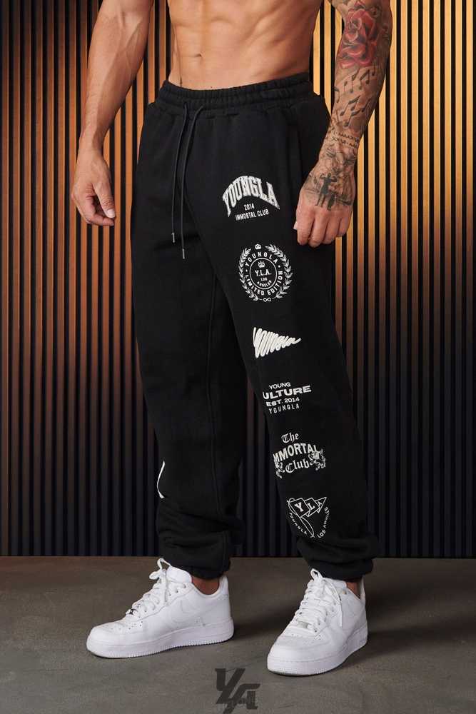 Black YoungLa 204 - Immortal Killer Joggers | 2183-OZHEM