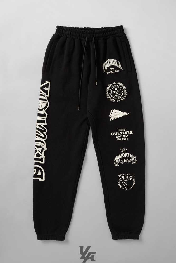 Black YoungLa 204 - Immortal Killer Joggers | 2183-OZHEM