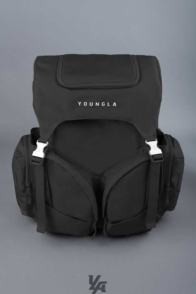 Black YoungLa 731 Grand Tour Backpacks | 4903-NVJPU