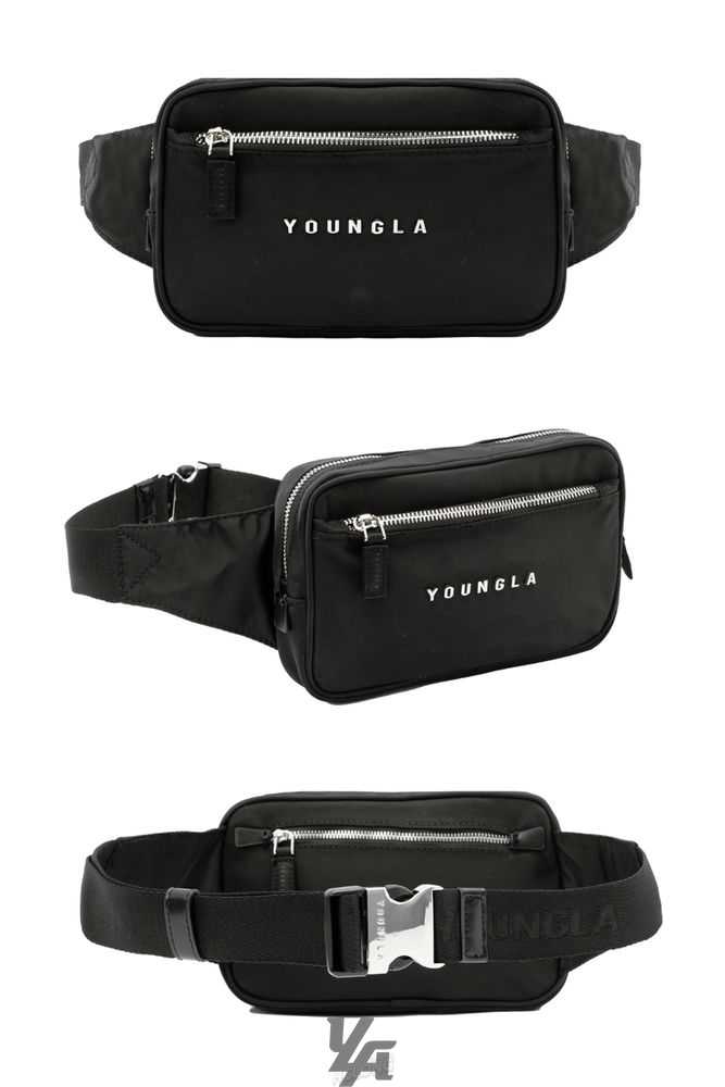 Black YoungLa 751 Luxsential Fanny Packs | 9315-DEZWP