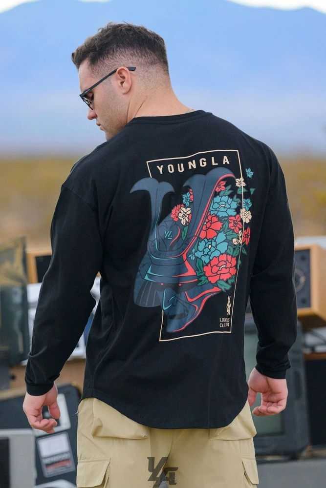 Black YoungLa 822 Bushido Longsleeves | 8193-MZJPG