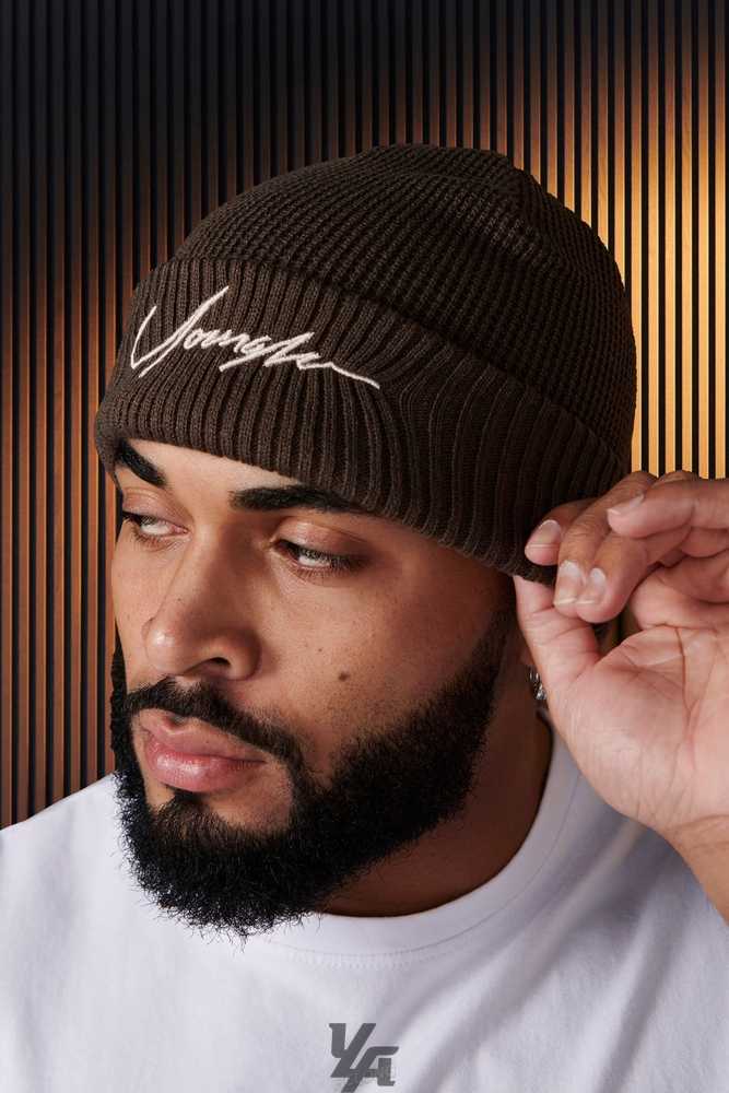 Black YoungLa 906 - Signature Beanies | 0316-FKOIP