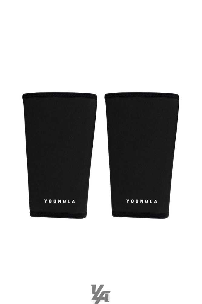 Black YoungLa 914 Knee Sleeves | 2038-BZHQK