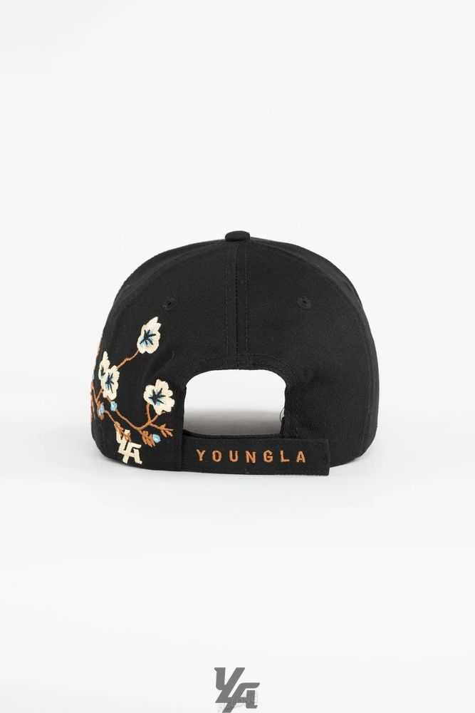 Black YoungLa 918 LA Branch Hats | 5819-TYOZV