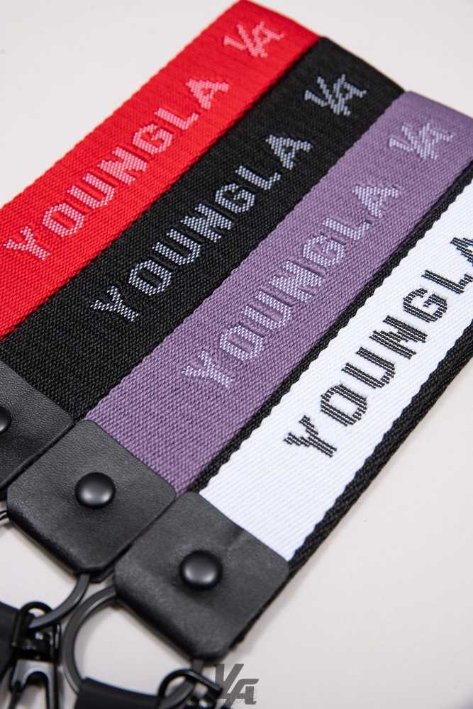 Black YoungLa 933 YounglA Keychains | 9821-UOWPG