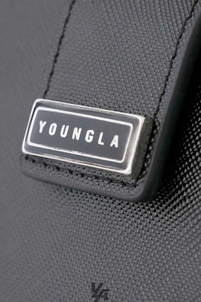 Black YoungLa 951 - Executive Bifold Wallets | 3710-BAJFR