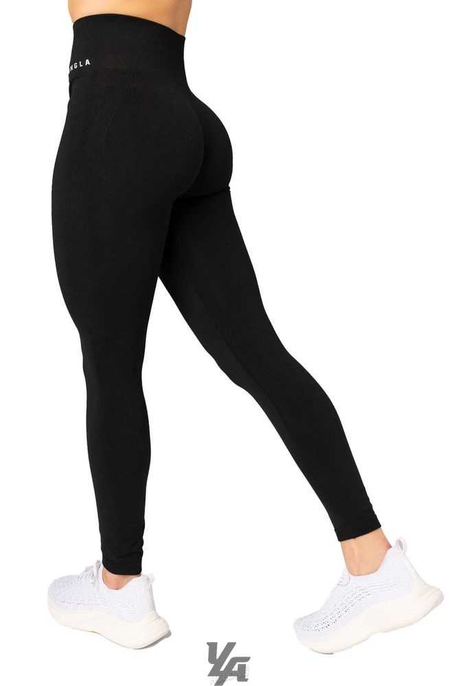 Black YoungLa W208 Seamless Leggings | 3659-GISMJ