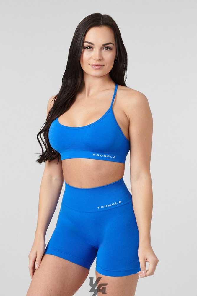 Bonnie Blue YoungLa W329 - Core Seamless scoop neck bra | 8692-NYPSE