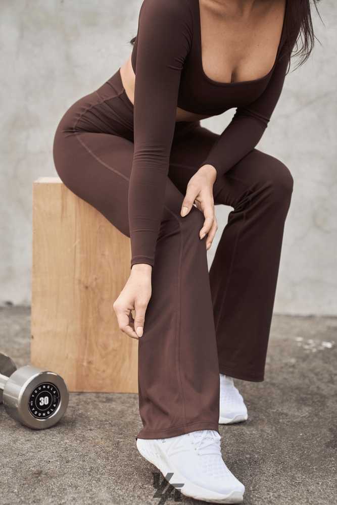 Bossy YoungLa W227 - Curve Flare Leggings | 6952-JCZEH