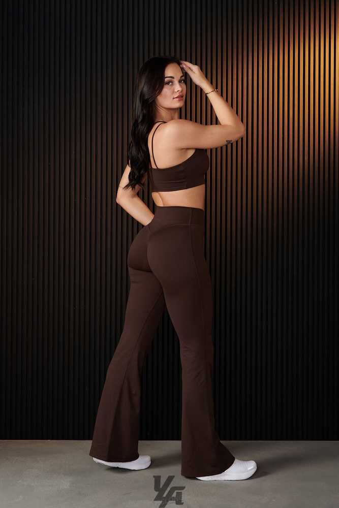 Bossy YoungLa W227 - Curve Flare Leggings | 6952-JCZEH