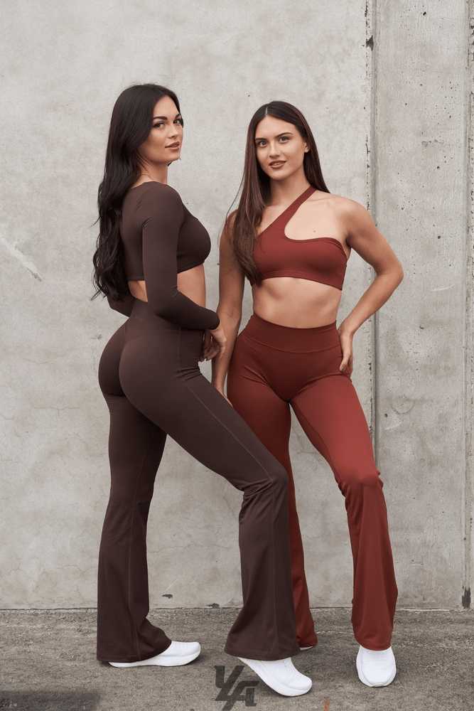 Bossy YoungLa W227 - Curve Flare Leggings | 6952-JCZEH