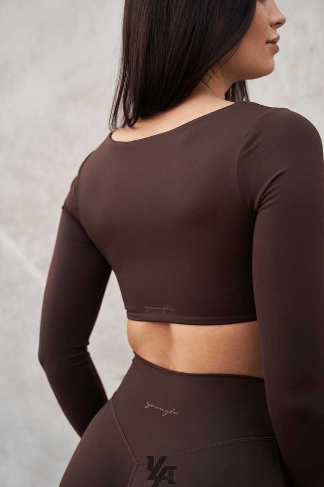 Bossy YoungLa W336 - Curve Long Sleeve sports Bra | 6198-PISYU