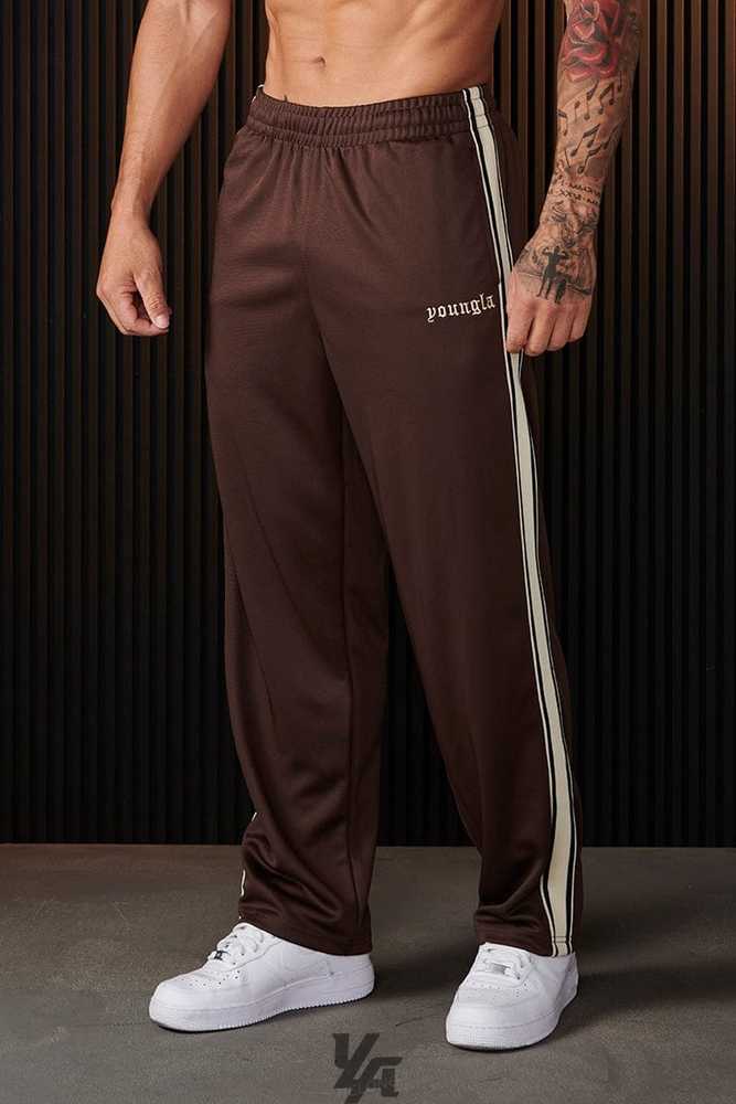 Brown YoungLa 241 - Warm Up Pants | 0457-MTRUA