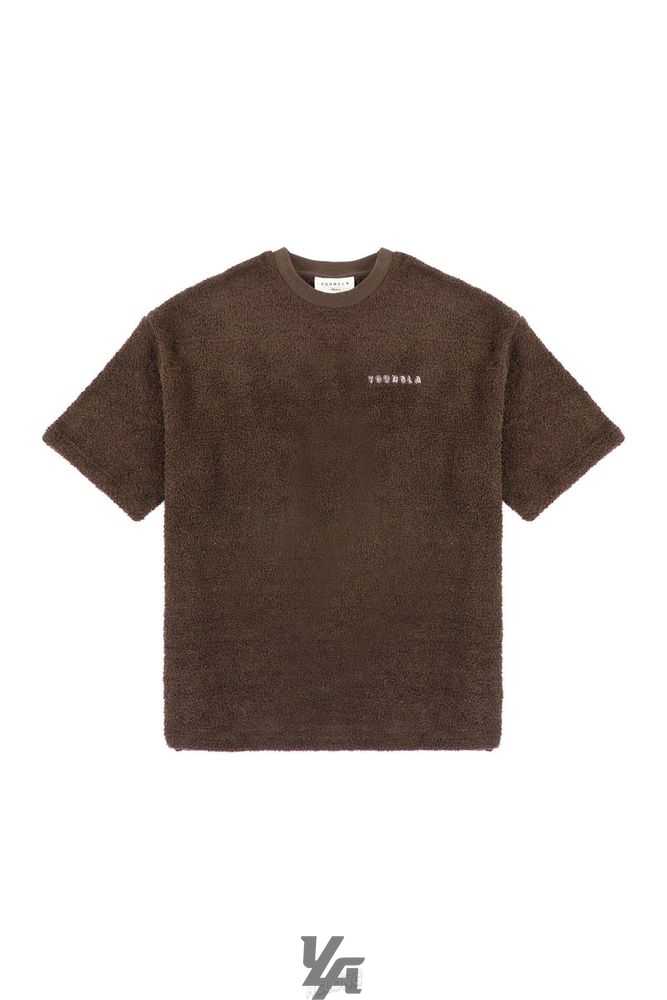 Brown YoungLa 457 Cozy Tees | 4165-AFHGB