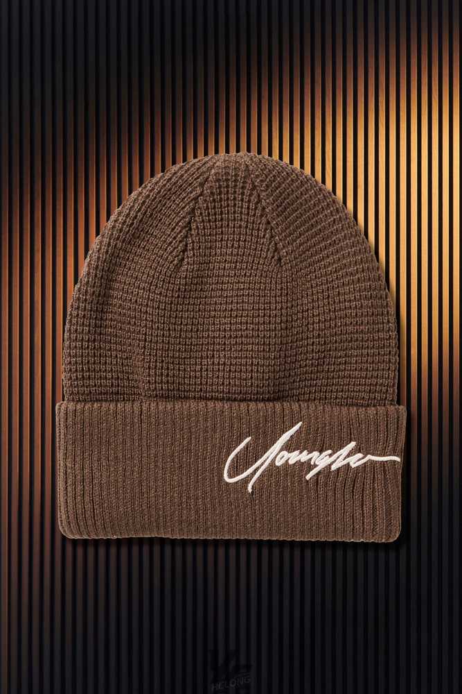 Brown YoungLa 906 - Signature Beanies | 5371-DORTW