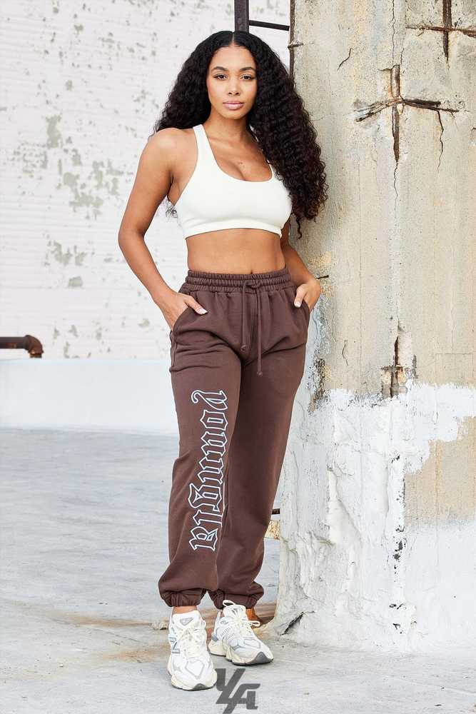 Burgundy Wash YoungLa 256 Anthem Joggers | 7962-CPWRG