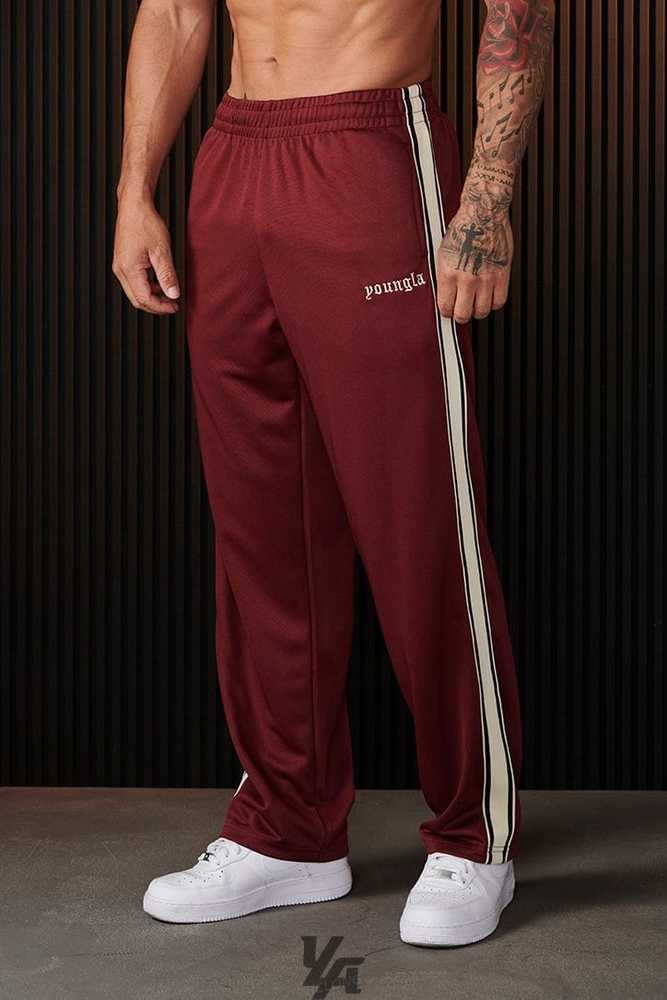 Burgundy YoungLa 241 - Warm Up Pants | 1956-WNFHT