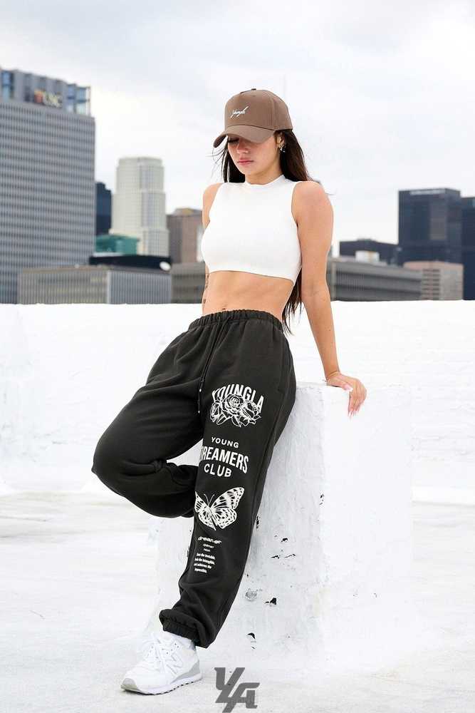 Charcoal YoungLa W211 Dreamer Joggers New Colors | 0576-IKOPG