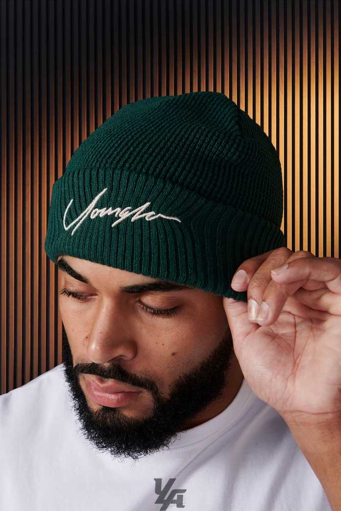 Deep Teal YoungLa 906 - Signature Beanies | 3207-KRIDQ