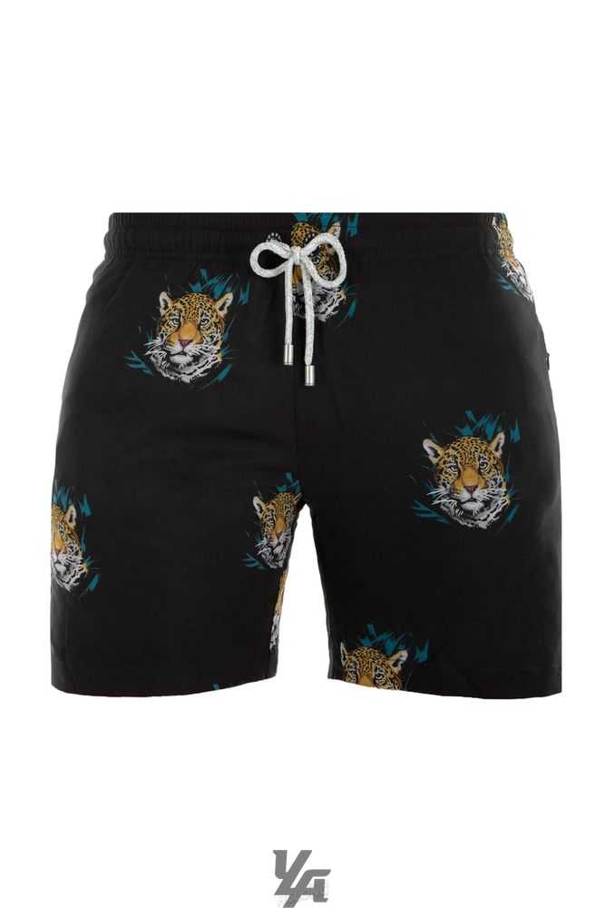 Disguised Tiger YoungLa 128 Abstract Swim Shorts \'22 | 3462-DVLPA