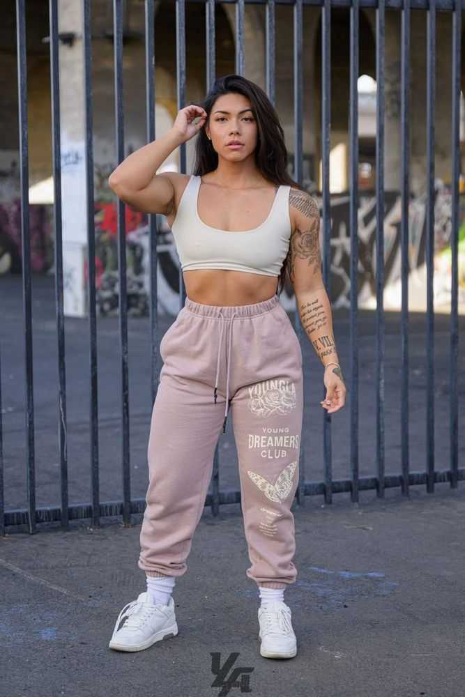 Dusty Mauve YoungLa W211 Dreamers Joggers | 6857-PHVFW