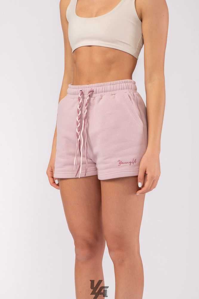 Dusty Pink YoungLa W107 Triple String Shorts | 4670-OKRFC