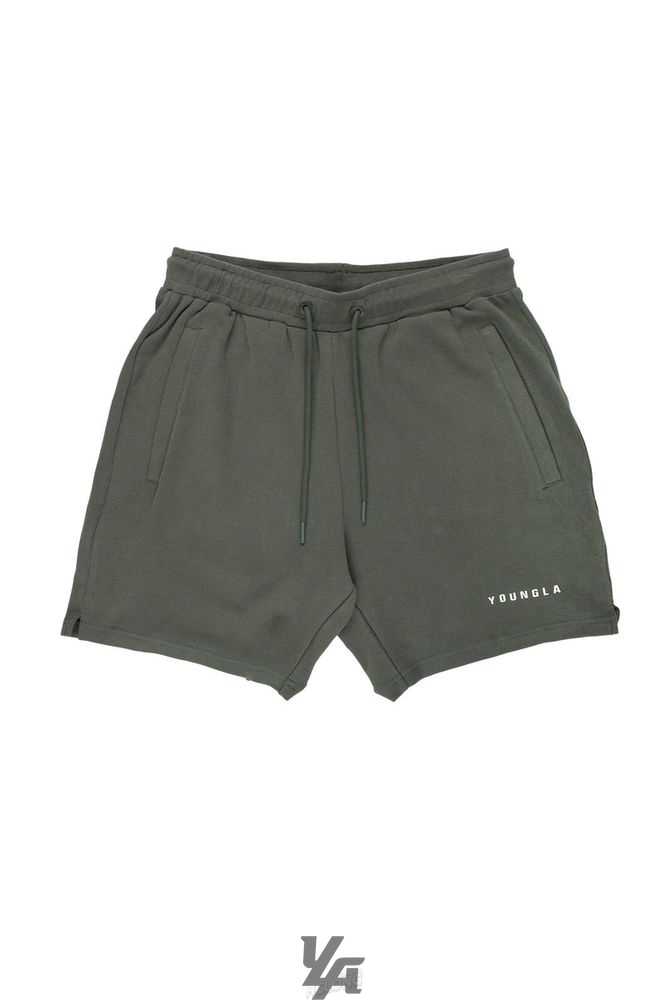 Forest Green YoungLa 118 The Perfect Shorts | 0571-OKIPR